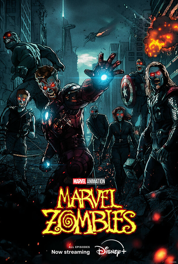 Зомби Marvel - постер